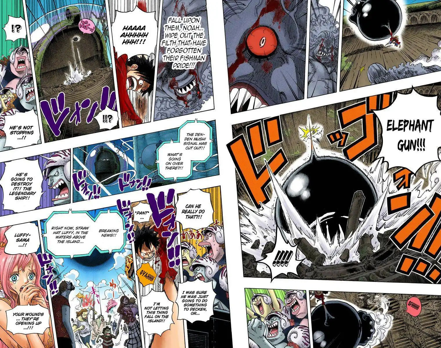 One Piece - Digital Colored Comics Chapter 691 21